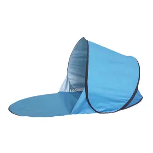 Outdoor quick-deploy tent, single-person sun protection and shade tent, portable and no need for setup, automatic folding lightweight tent for beach camping