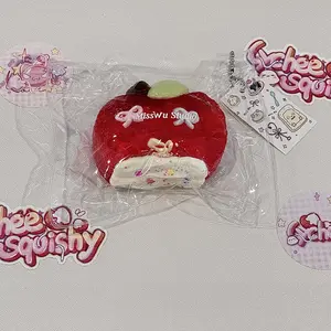 MissWu Squishy TabaSquishy Toy Handmade Squishy Stress Relief Toys Taba squishy - Lychee Squishy