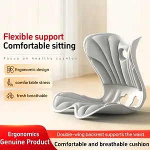 Ergonomic Posture Chair Floor Sofa Office Multi-Purpose Lumbar Support Cushion, Improves Hunchback/pelvic Forward Lean