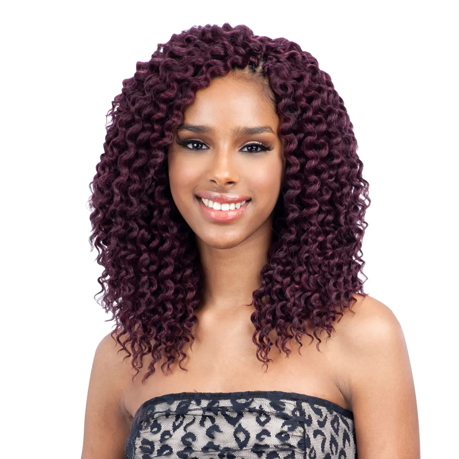 Freetress Deep Twist Crochet Braids, 10 in, Hand-Tied Synthetic Hair for Protective Styles & Synthetic Braided Wigs, Hand-Tied Twists, Human-Like Fiber, Braids Hairstyles, Easy To Crochet