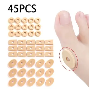 45pcs ， 3 types of foot patches, high heels anti friction foot patches, sole foot pads