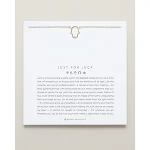 Just For Luck Hamsa Necklace