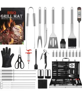 Heavy Duty Stainless Steel Grill Set