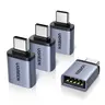 UGREEN 4-Pack 10Gbps USB-C to USB-A Electronic Adapter - Smartphone/Cellphone Charging, iPhone 17/16/15 Max, iPad Mini, MacBook, iMac, Thunderbolt 4, Samsung Galaxy Compatibility, TikTok Shop Back to School Chargers Type C