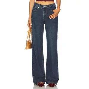 superdown Musette Jeans in Mid Blue Wash