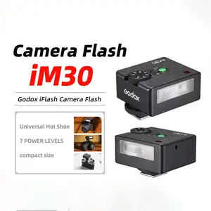 Godox iM30 Mini Camera Flash for Canon Fuji f1-230 Sony zv1 zve10 Ricoh gr3 Nikon Panasonic Olympus Pentax Most SLR Cameras Photography Camera Accessories