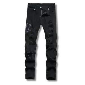 Drippyy Beats Select - Black Python Jeans