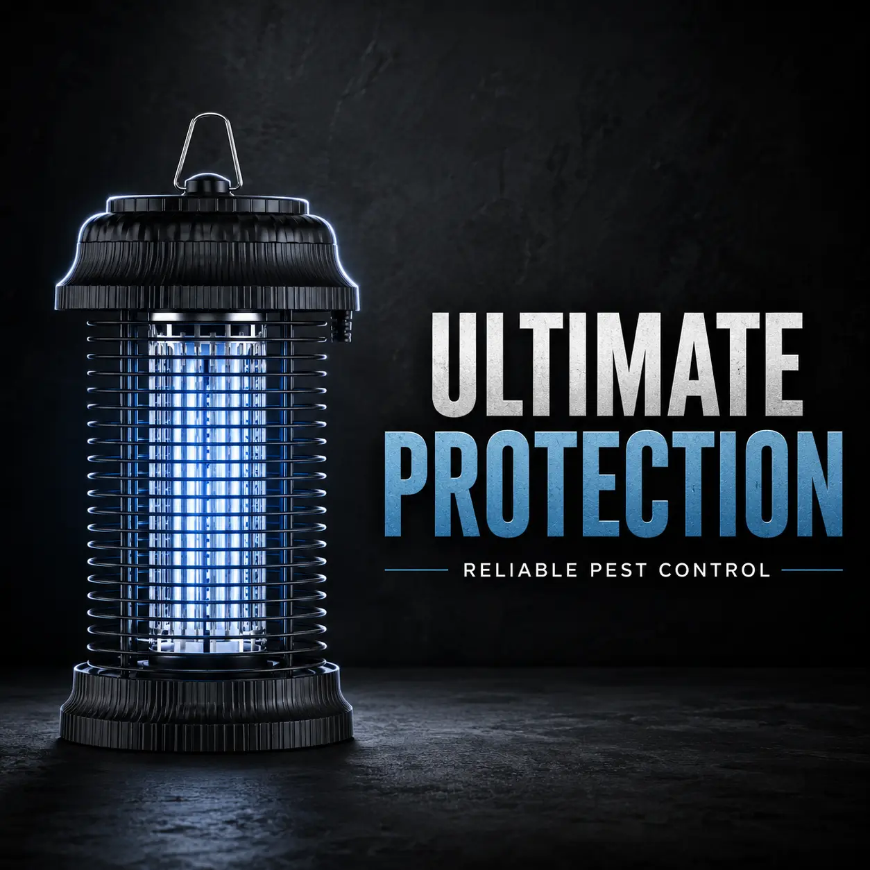 Electronic Bug Zapper, 4500V High-Voltage UV Insect Killer, Detachable Cleaning Tray & Hanging Hook, No Chemicals, for Home, Patio & Garden
