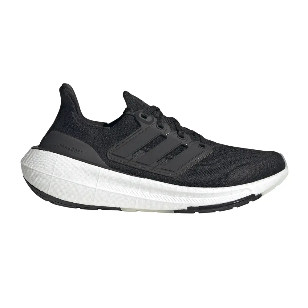 adidas Womens Ultraboost Ultra Boost Light Running Sneakers Shoes - Black