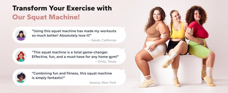 MERACH Squat Machine Glutes Workout Adjustable Resistance Foldable Exercise Equipment Leg Exercise Machine with 350lbs Weight Capacity for Women, Rowing Machine, dealsforyoudays MERACH Squat Machine Glutes Workout Adjustable Resistance Foldable Exercise Equipment Leg Exercise Machine with 350lbs Weight Capacity for Women, Rowing Machine, dealsforyoudays