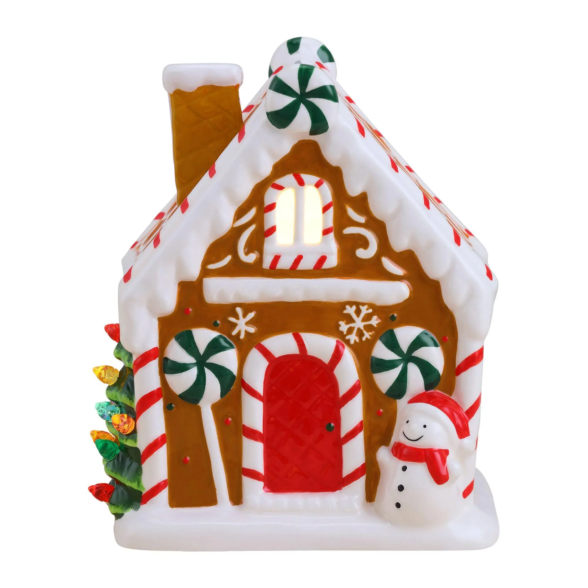 Mr. Christmas 7" Nostalgic Ceramic Lit Gingerbread House Mr. Christmas 7" Nostalgic Ceramic Lit Gingerbread House