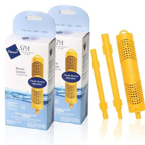 Nature2 Mineral Sanitizer for Spas/Hot Tubs | 2-Pack Algae & Bacteria Defense – Easy Water Maintenance