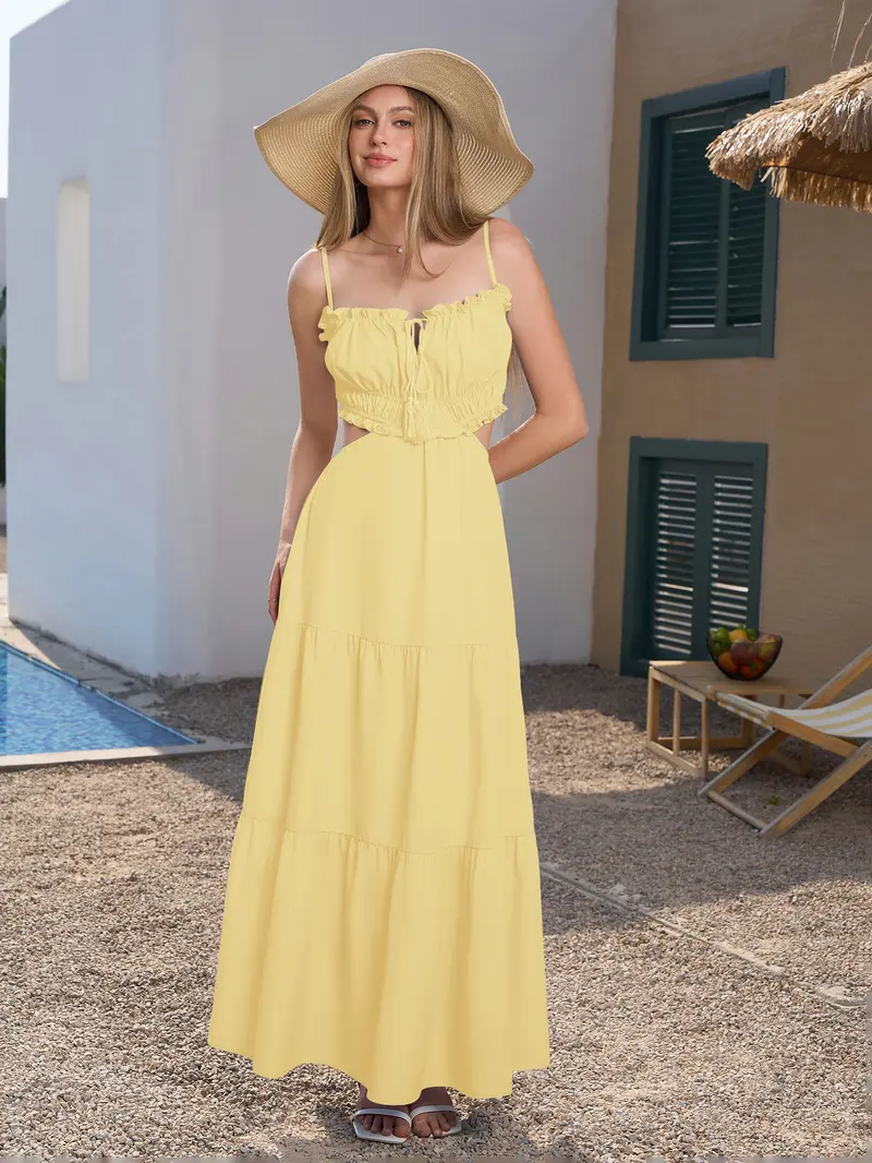 cami cut out dress - TikTok Shop