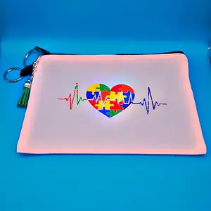 Autism awareness Heartbeat essential bag