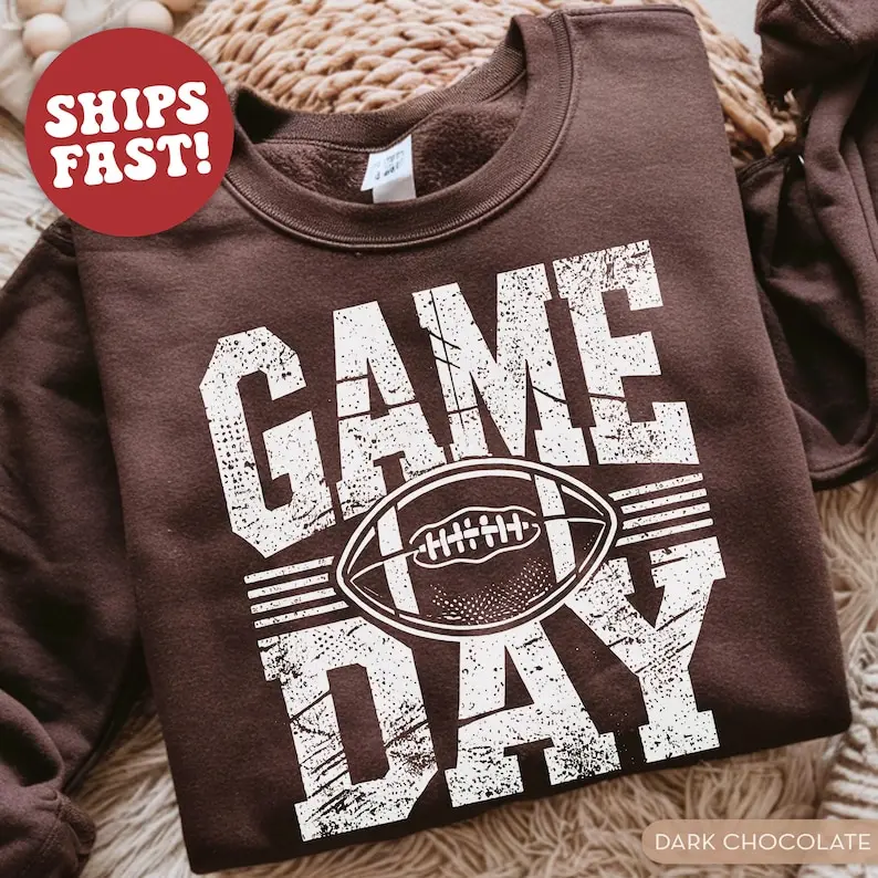 Football Season Sweatshirt Gift For  Women And Men