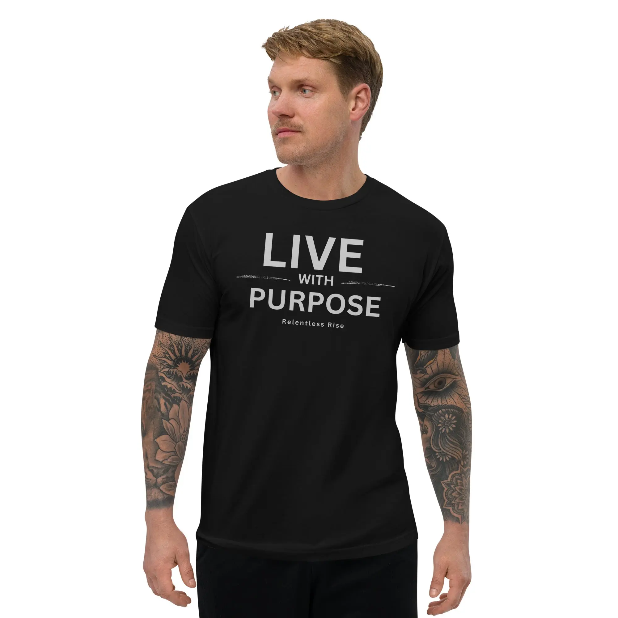 "Live With Prupose" Short Sleeve T-shirt