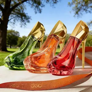 3-Piece Luxury Perfume Gift Set | Elegant High Heel Design, Long-Lasting Floral Fragrance