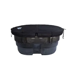 150-Gallon Insulated HARD Stock Tank Cover Ice Water Therapy Hot Tub Cover Cleaning