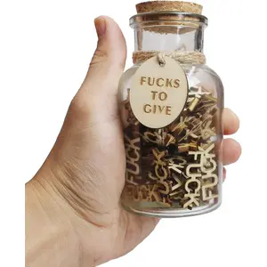 jar funny gifts for Him, her boyfriend and girlfriend Colleagues, bosses, office desk decor- Stocking Stuffers for Christmas,Birthday,Thanksgiving Day decorative bottle Gag Presents