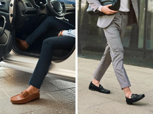 Bruno Marc Men's Classic Casual Horsebit Loafers