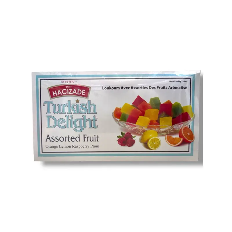 Turkish Delight Puffed Crisp Snack - Assorted Fruit Flavors, Dried, Crispy, Gluten-Containing, Ambient Sweet Snack