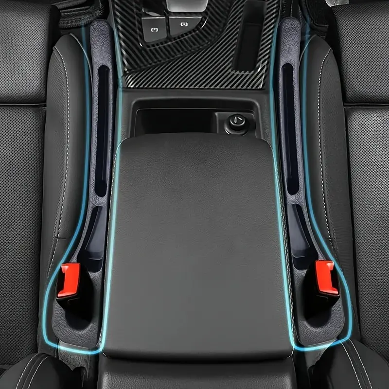 Car Seat-Gap Storage Strip, Cars Seat-Gap Organizer, Leak-proof Design Cars Seat-Gap Storage Strip, Car Console Organizer, Car Interior Kit, Car Stora