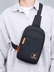 Waterproof Durable Men's Chest Bag, New Single Shoulder Crossbody Small Backpack, Casual Travel Slouchy Bag for Men