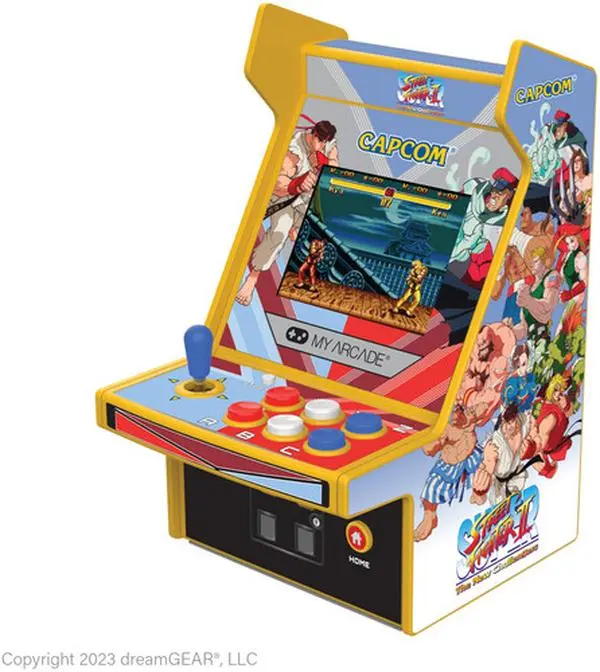 My Arcade DGUNL-4185 Super Street Fighter II - Micro Player Pro Portable Retro Arcade (2 GAMES IN 1)