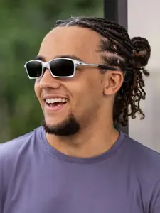 Men's Plastic Punk Windbreaker Glasses, Retro Casual Fashion Eyewear, Perfect for Vacation Parties Street Outdoor Hiking