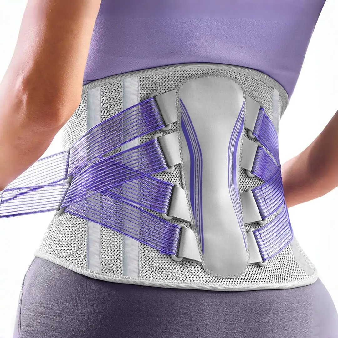 Breathable Mesh Waist Belt for Aerobic Exercise, Waist Training Belt, Supporting Belts, Back Brace for Lower Back Unwell, Ergonomic Design and 3D Knit Material, Adjustable Dual Direction Straps, Anti-Slip Sweat Absorbent Lumbar Support Belt