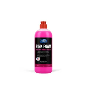 Pink Foam Soap & Wax