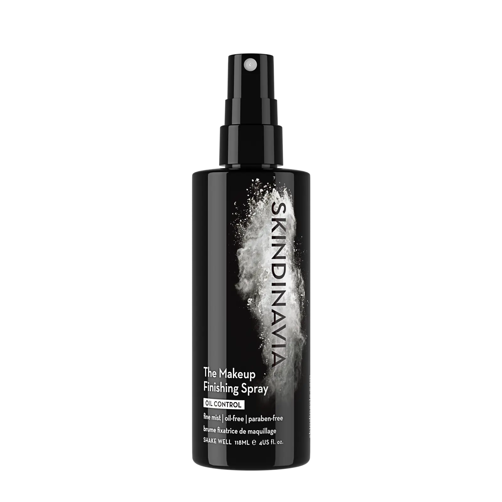 Skindinavia The Makeup Finishing Spray Oil Control Setting Spray 4oz 16HR Wear Fast Drying for Oily Skin Waterproof Smudge Proof Hypoallergenic Setting Spray For Makeup Long Lasting Makeup Finishing Mist