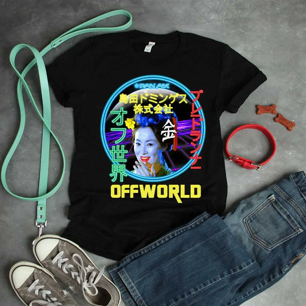 Blade Runner - Blimp Neon Spectacular T-Shirt