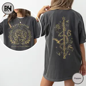 Gryffindor Vintage, Hogwarts House Sweatshirts, Wizard World, Sweatshirt Magic World, Shirt HP Fan Gift, Unisex T Shirt, Sweatshirt