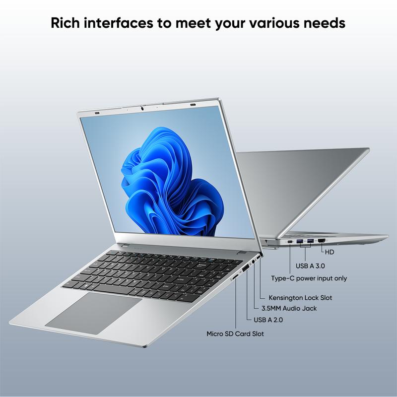 Laptop Space Gray Intel 6500Y up to 3.40GHz 32GB RAM 512GB SSD 15.6 inch IPS Screen 38Wh Battery2.4G 5G WiFi BT 5.0 Ultimate Home Hub for 4K Streaming  Web Browsing Remote Learning and Daily Tasks