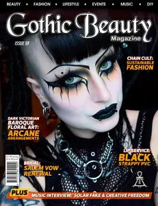 Gothic Beauty Magazine - most loved, longest-running gothic magazine in the world - articles and photos of goth fashion, music, books, makeup and more