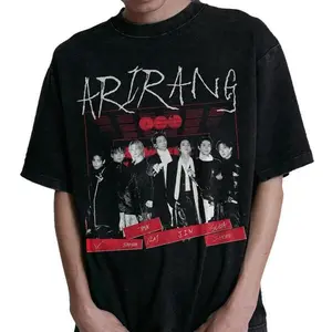 [Sale Up To 30%] Bangtan Boys Arirang Vintage Shirt, KPop 2026 Tour Shirt
