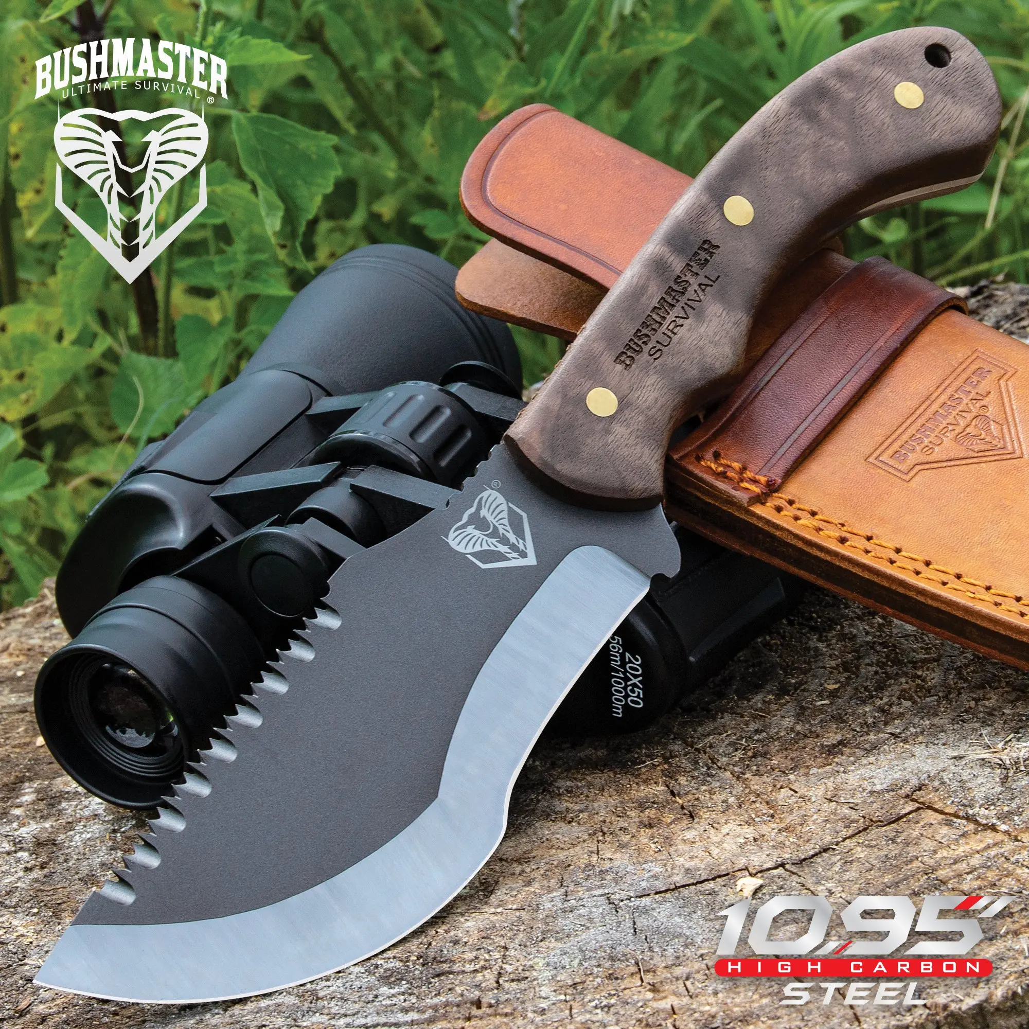 Bushmaster Tracker Knife and Sheath