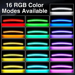 Supply Side Marker Lights 2 or 4-Pack Fits 2005–2024+ – Plug & Play Smoked Lens |   Remote Controlled |   16 Color Options
