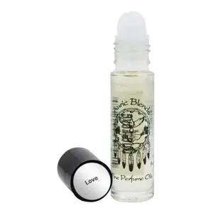 Auric Blends Love Roll‑On Perfume Oil 0.33 oz – Alcohol‑Free, Vegan