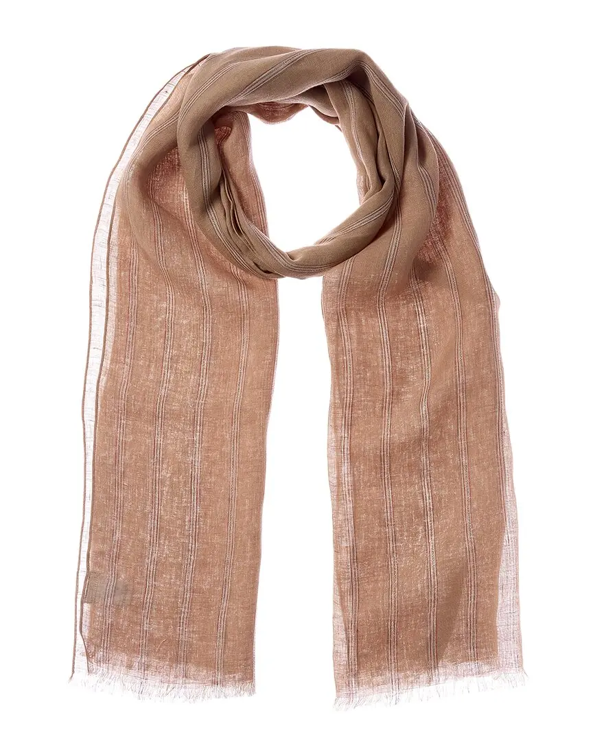 Brunello Cucinelli Linen-Blend Scarf
