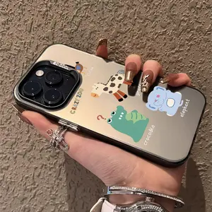 Little Zoo Case for iPhone 16 15 14 Pro Max 13 12 11 XR XS Plus Shockproof Non Slip Military-Grade Protection slim Cover