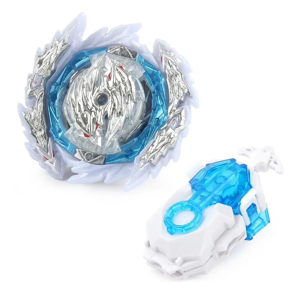 Bey Burst DB B-189 Guilty Longinus Metal Left Spinning Top with B-184 Full Custom Left Right Launcher Gyro Toy Set Xmas
