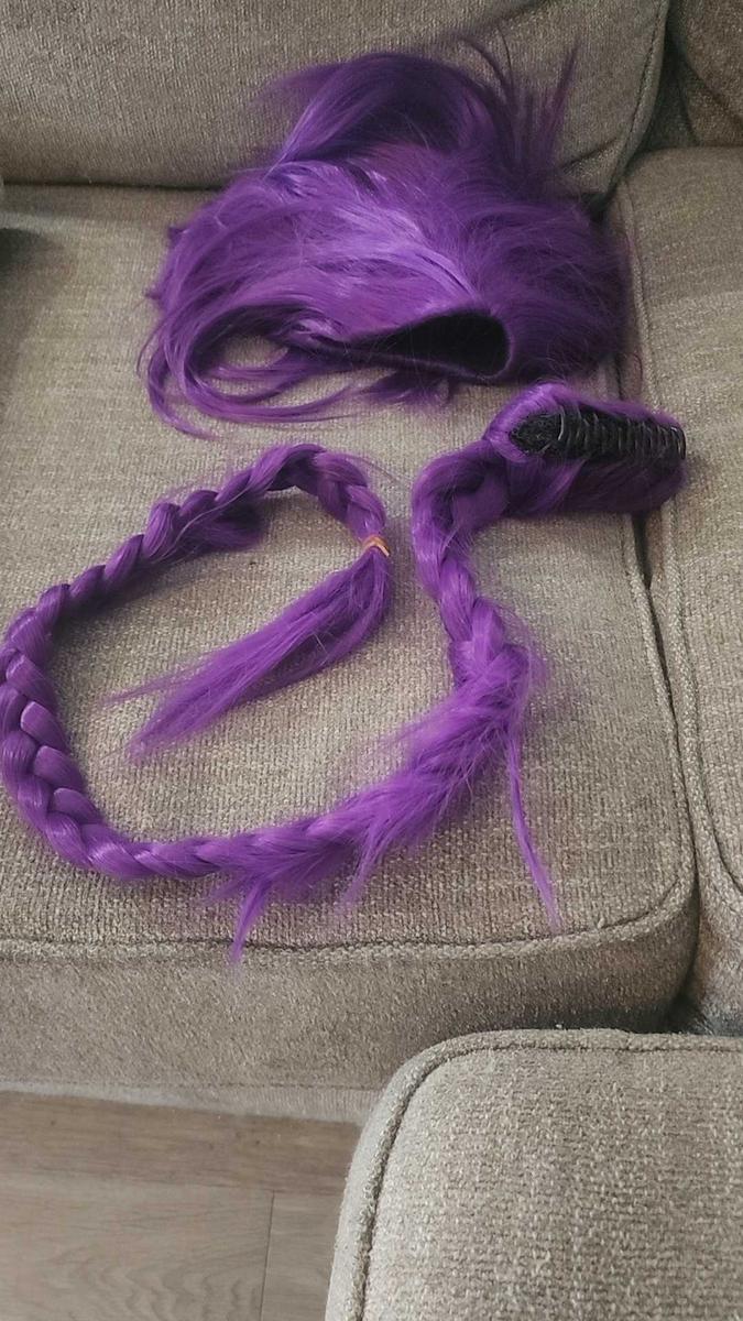 Item: Purple + Wig cap