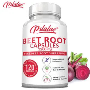 Non-GMO Beet Root Extract, Digestive Health and Exercise Endurance, 120 Capsules
