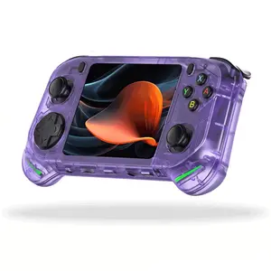 WUDS RX6H Retro Handheld Game Controller with 64 Bit Processor, 3.5-Inch HD Screen, Extended Battery Life for Hours of Play, Portable Game Controller Protection White Gaming Items