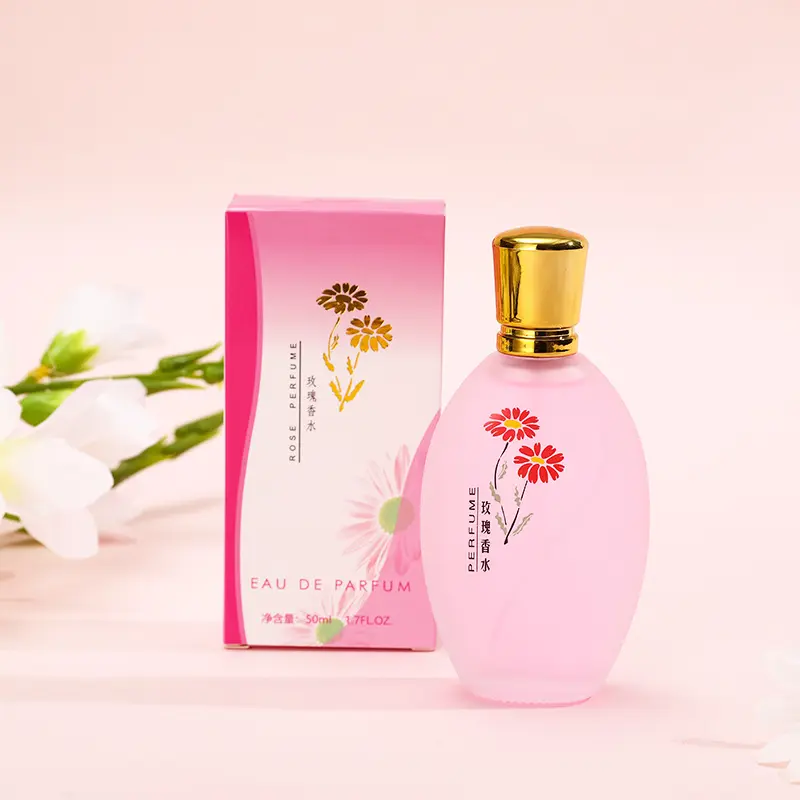 2099 Classic Chinese Floral Perfume 50ML, Eau De Parfume, Rose Scented, Floral Scent Perfumes, Floral Scents, Floral Fragrances, Fresh Light Fragrance, Compact Portable, Perfect Gift for Students and Young Adults