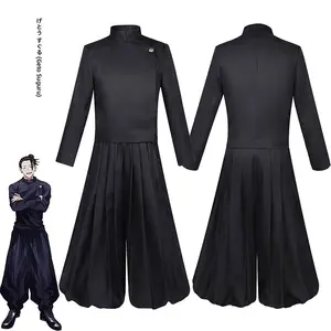 Geto Suguru Cosplay Costume Anime Cosplay School Uniform Halloween Party Outfit for Women Men Accessorie Prop Top And Pant