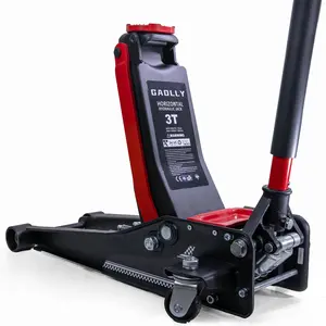 3 Ton Heavy Duty Low Profile Floor Jack - GS Certified Safe Descent, Dual Piston for Quick Lift. Perfect for Low Cars & Truck Repair.
