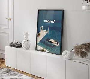 Frank Ocean Blond Artistic Photo Poster, Modern Home Decor, Printable Room Decoration, Hypebeast Wall Art